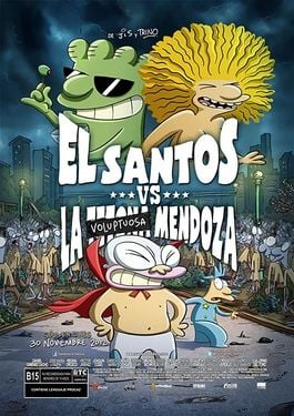 El Santos vs la Tetona Mendoza - Película 2012.mx