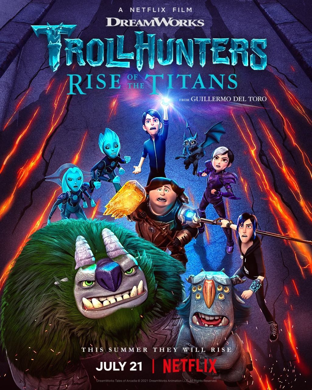 Trollhunters: El despertar de los titanes - Película 2021.mx