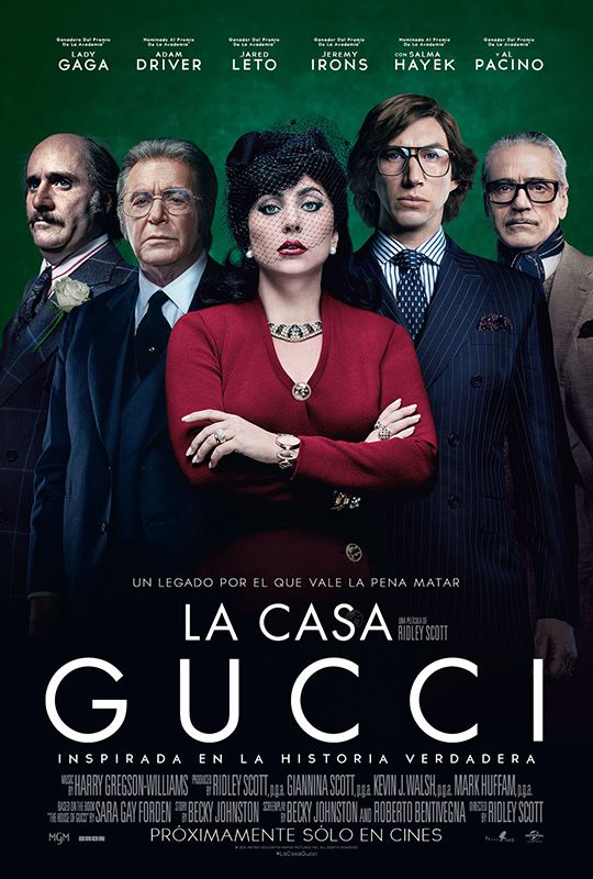 La casa Gucci - Película 2021.mx