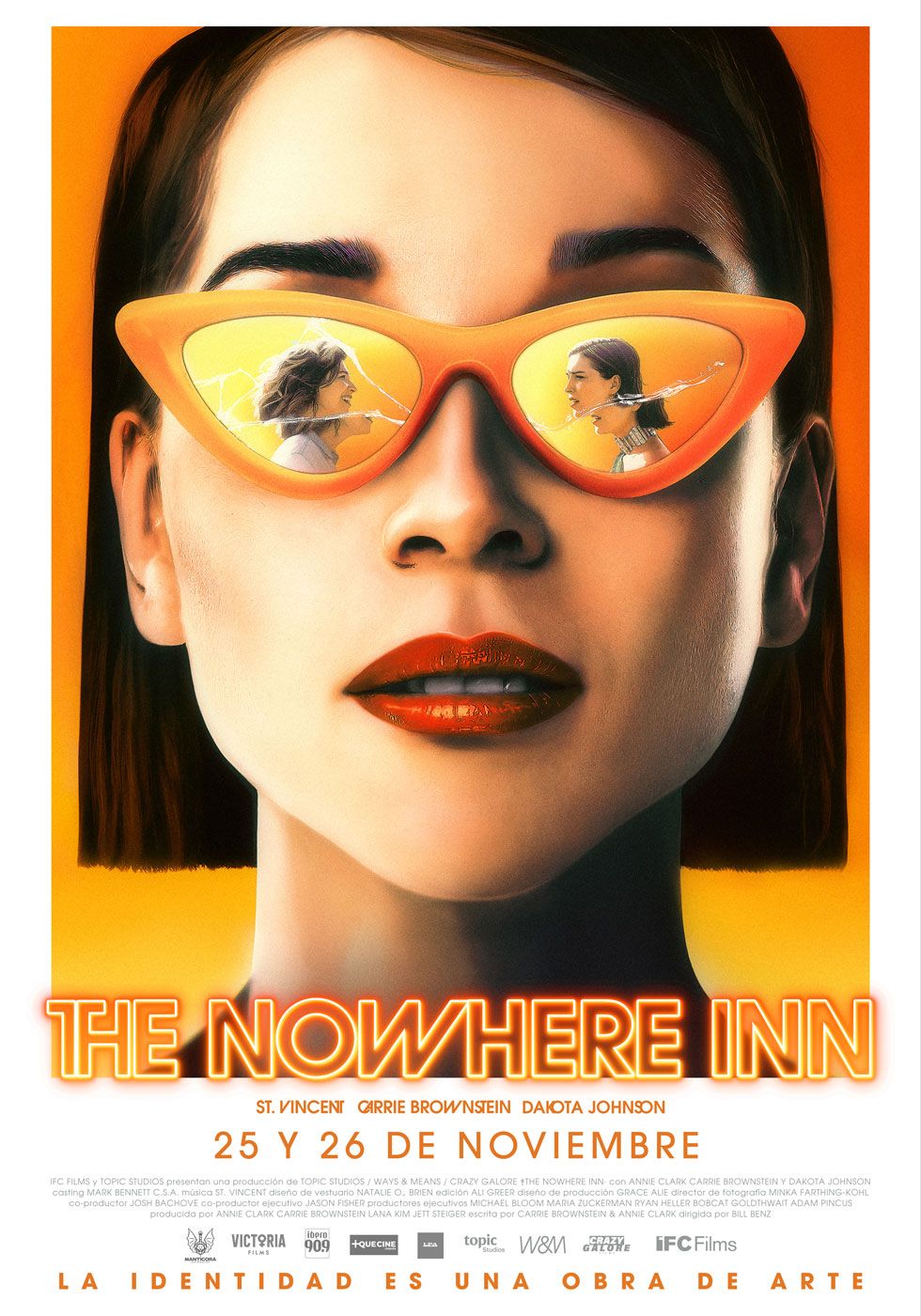 The Nowhere inn por St Vincent: La identidad es una obra de arte - Película 2020.mx