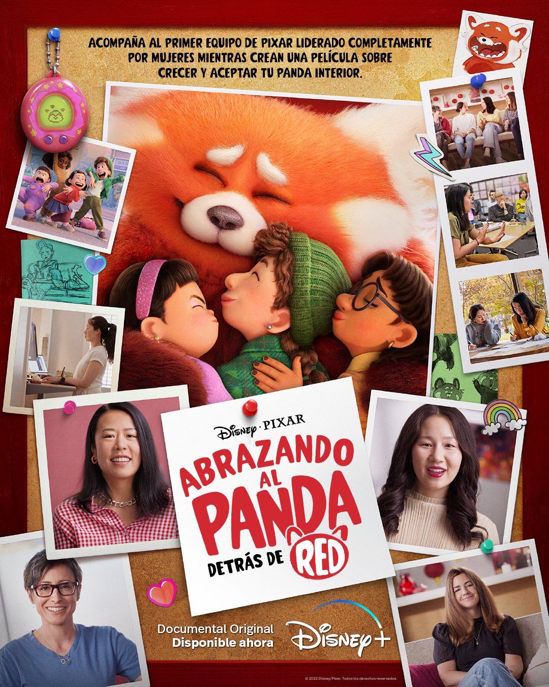 Abrazando al panda: Detrás de Red - Documental 2022.mx
