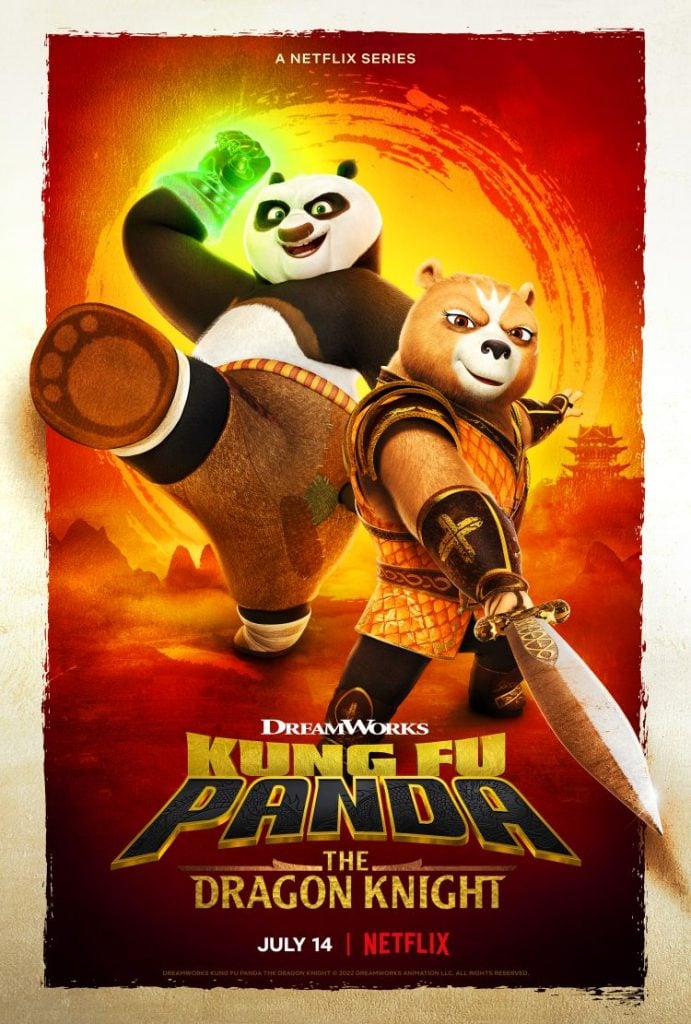 Kung Fu Panda El guerrero dragón Serie 2022
