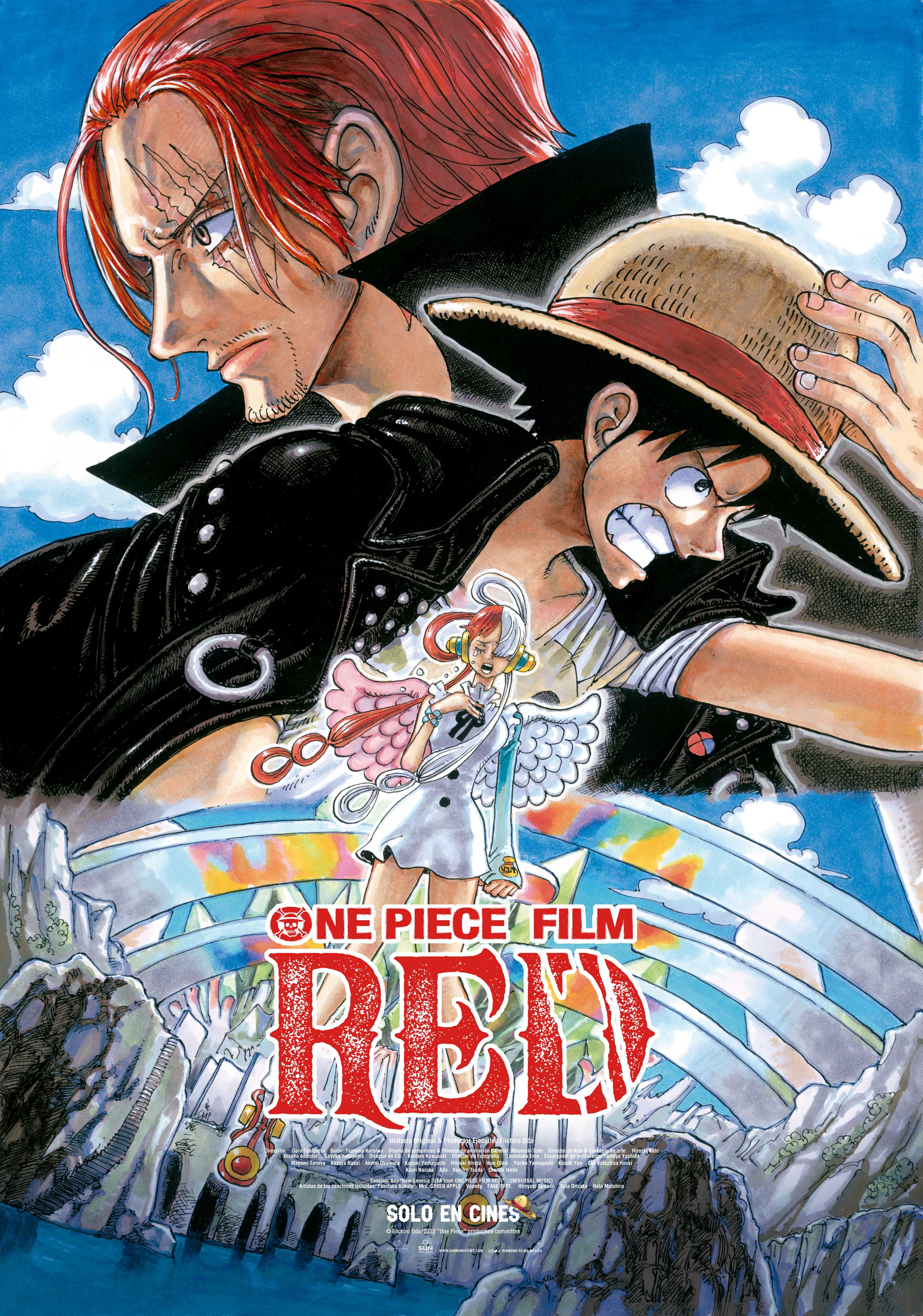 One Piece Film Red - Película 2022.mx