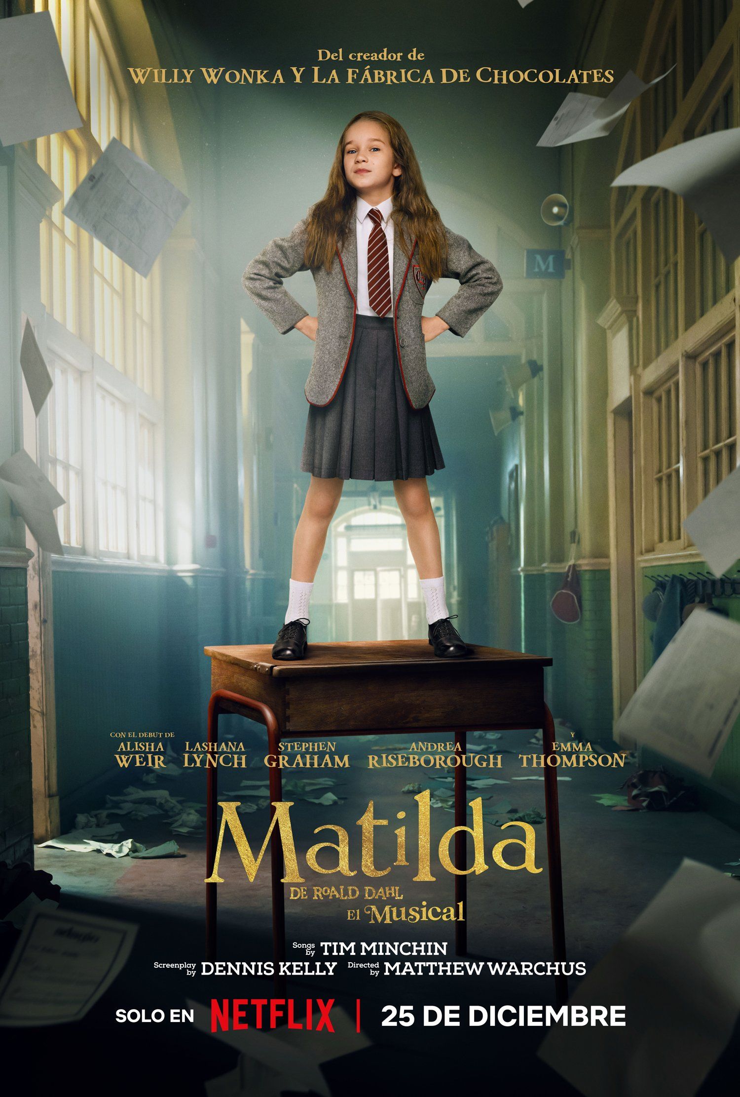 Matilda, de Roald Dahl: El musical - Película 2022.mx