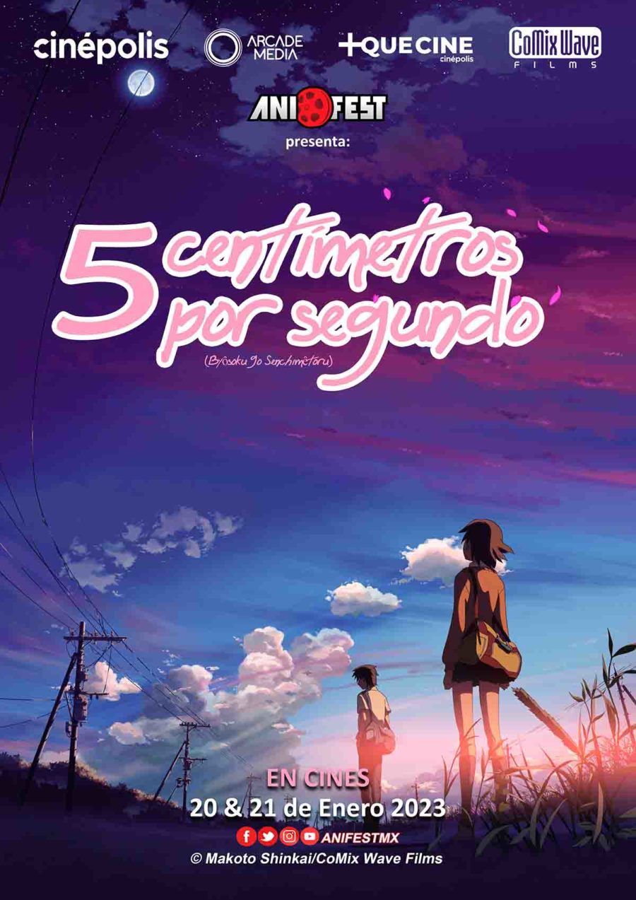 5 centimetros por segundo - Película 2007.mx