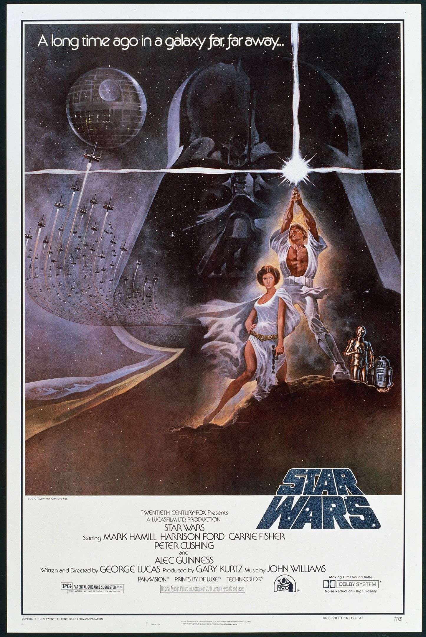 Cartel de la película Star Wars: Episodio IV - Una nueva esperanza