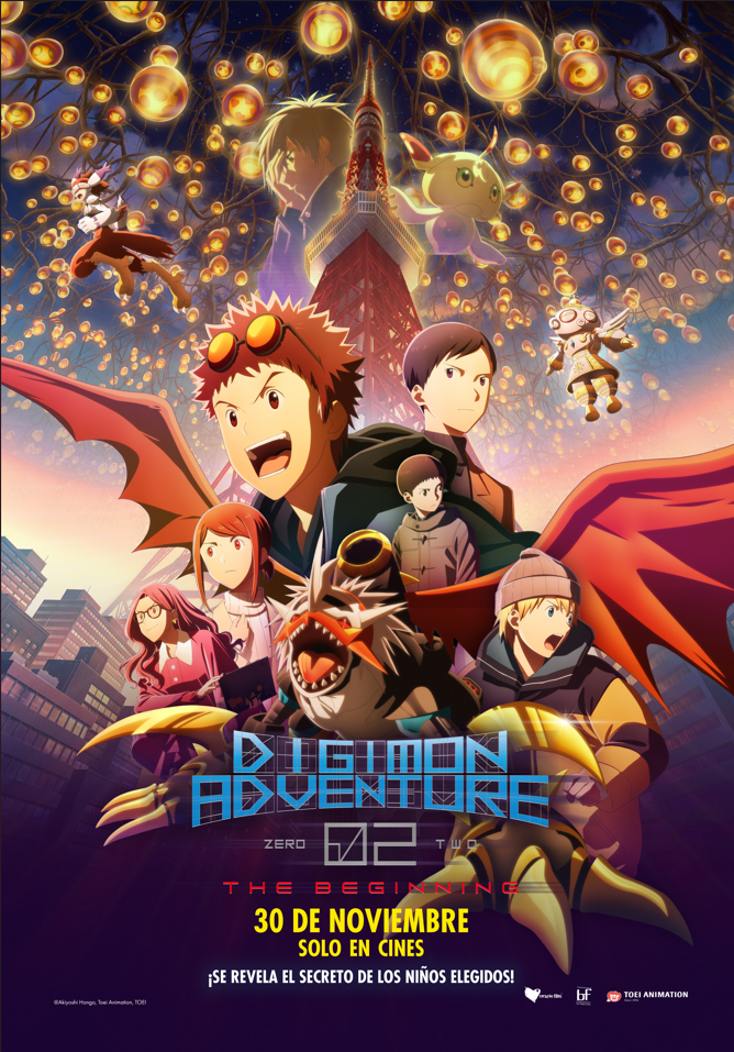 Digimon Adventure 02: El comienzo - Película 2023.mx