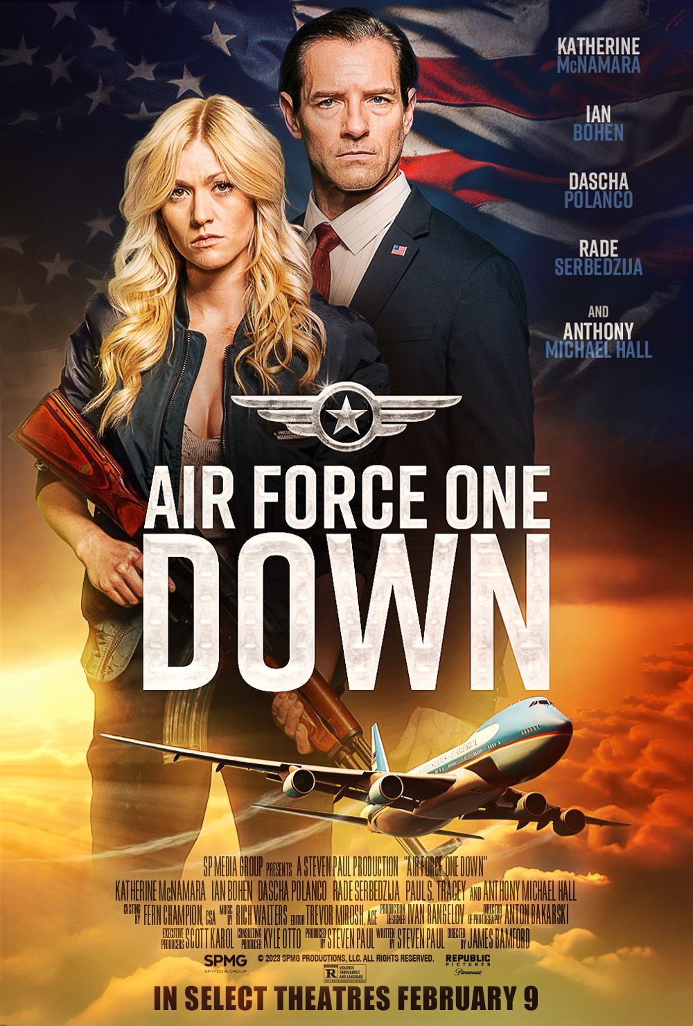 Air Force One Down - Película 2024.mx