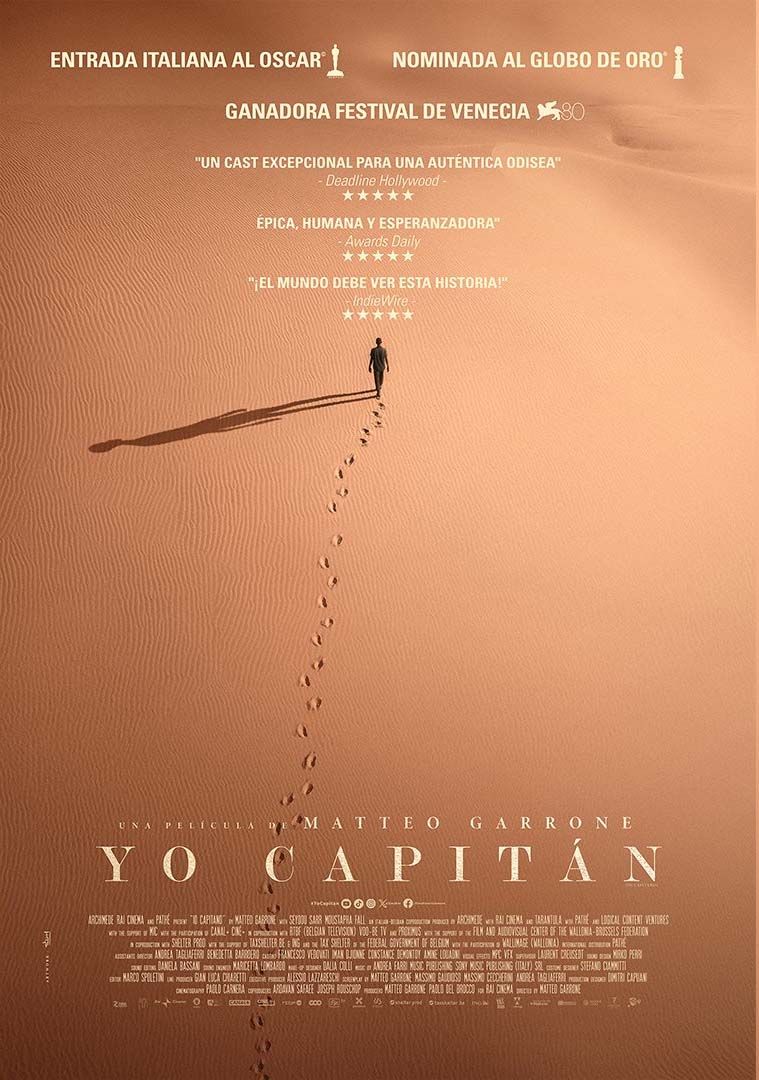Yo capitán - Película 2023.mx