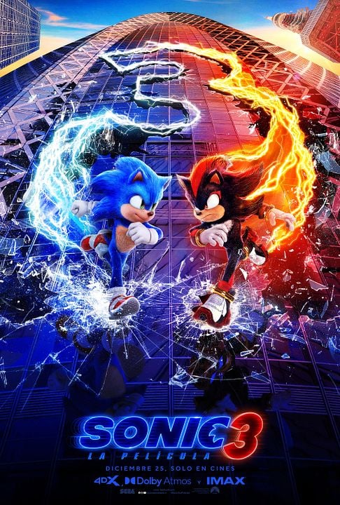 Sonic 3, la película : Póster