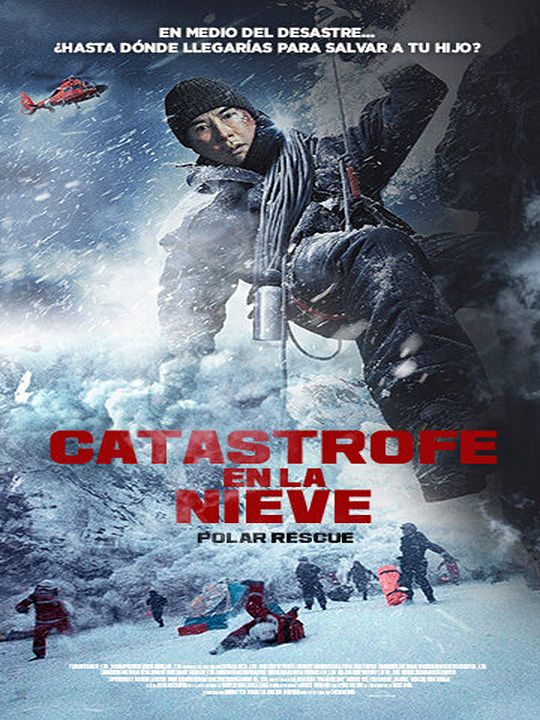 Catástrofe en la nieve : Póster