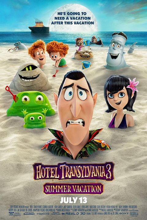 Hotel Transylvania 3: Monstruos de vacaciones : Póster