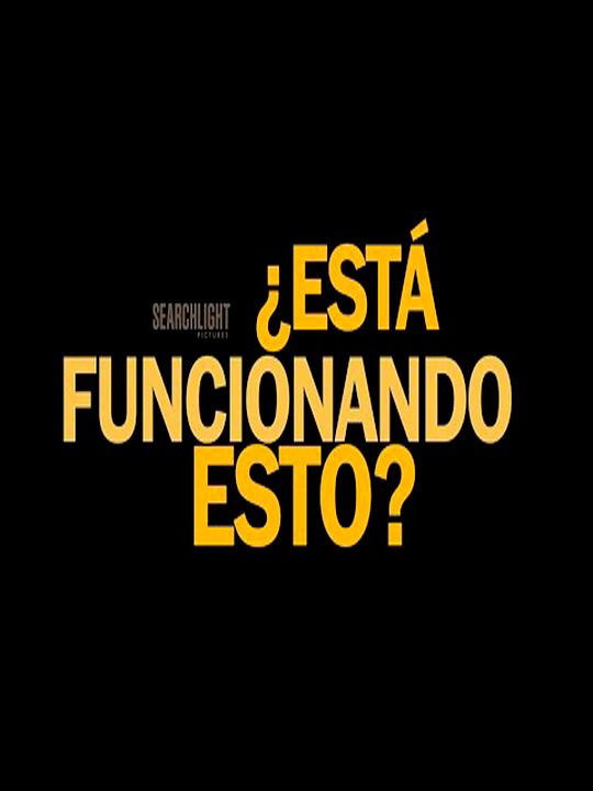 ¿Está funcionando esto? : Póster