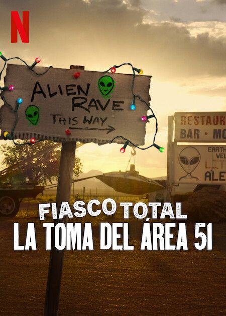 Fiasco Total: La Toma del Área 51 : Póster