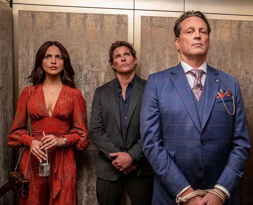 Mike y Nick y Nick y Alice : Foto James Marsden, Vince Vaughn, Eiza Gonzalez