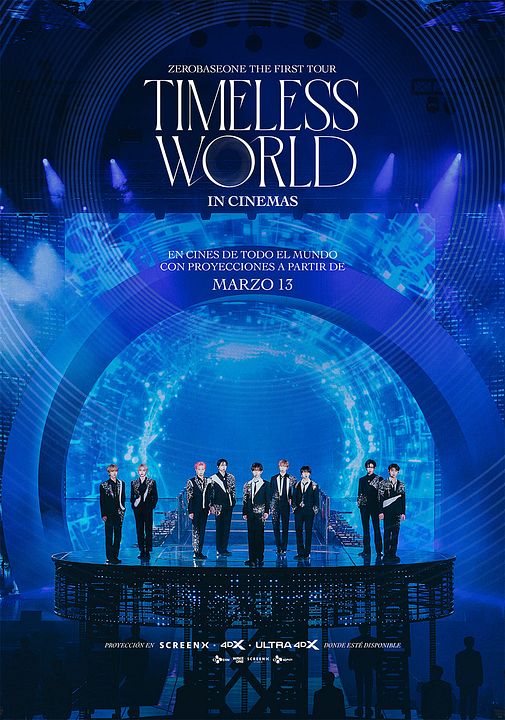 ZEROBASEONE THE FIRST TOUR [TIMELESS WORLD] IN CINEMAS : Póster