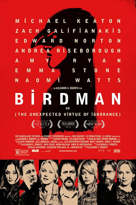 Birdman (o la inesperada virtud de la ignorancia) : Póster
