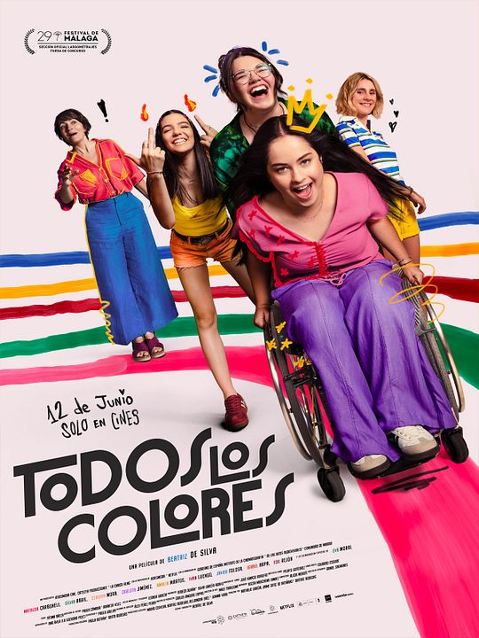 Todos los colores : Póster