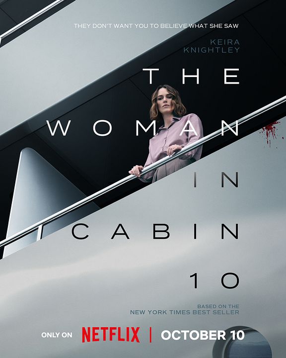 The Woman In Cabin 10 : Póster