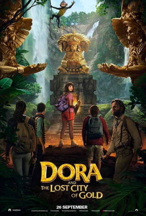 Dora y la ciudad perdida : Póster