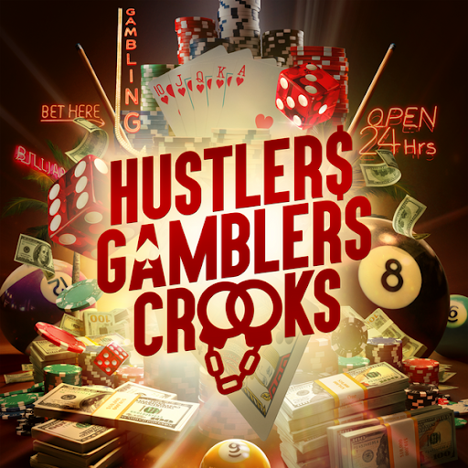 Hustlers Gamblers Crooks : Póster