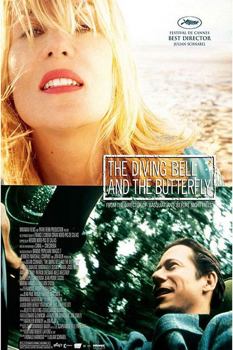 La escafandra y la mariposa : Póster