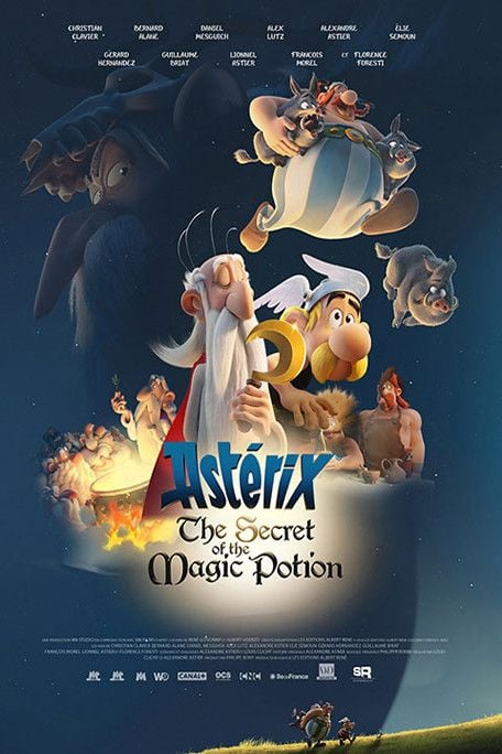Asterix: El secreto de la poción mágica : Póster