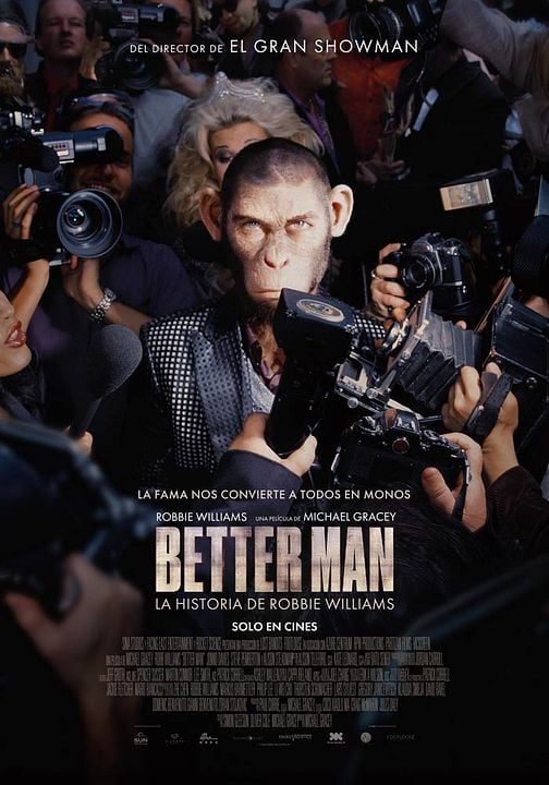 Better Man: La Historia De Robbie Williams : Póster