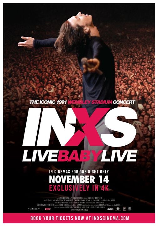 INXS: Live Baby Live at Wembley Stadium : Póster
