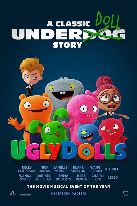 Ugly Dolls: Extraordinariamente feos : Póster