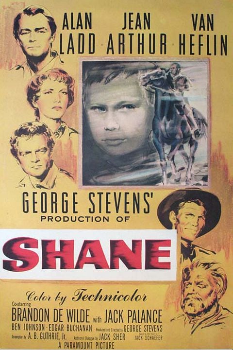 Shane, el desconocido : Póster
