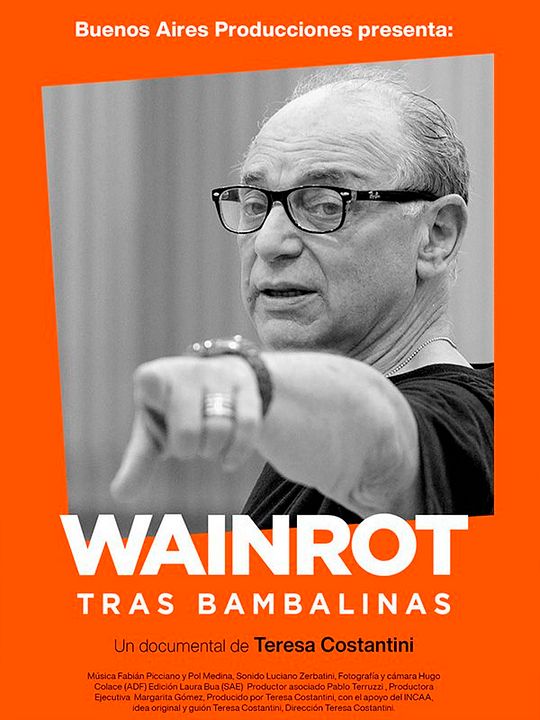 Wainrot, tras bambalinas : Póster