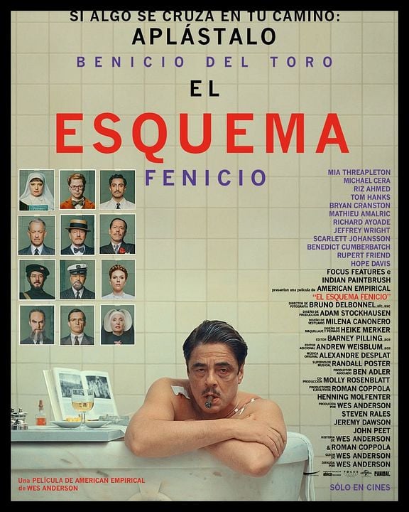El Esquema Fenicio : Póster