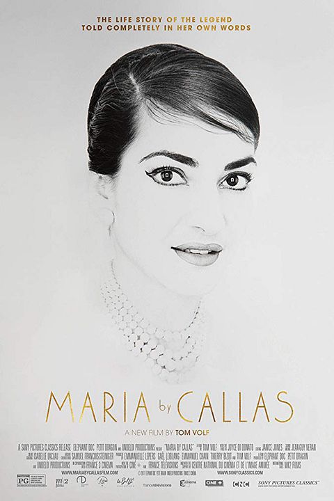 Maria por Callas : Póster