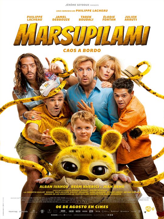 Marsupilami: Caos a Bordo : Póster