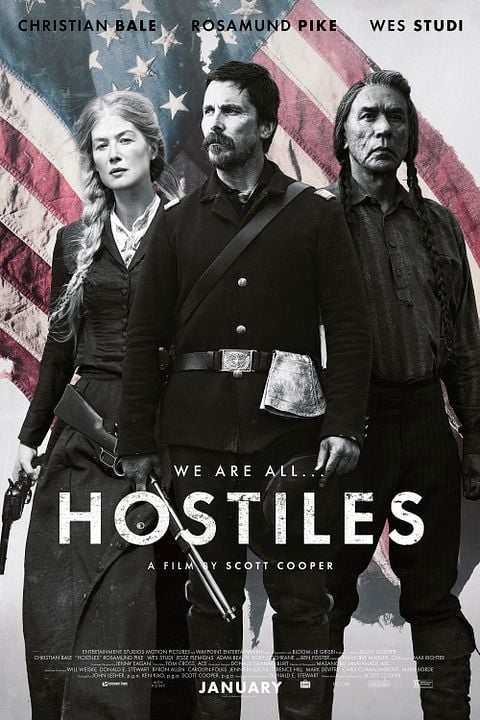 Hostiles: Violencia americana : Póster