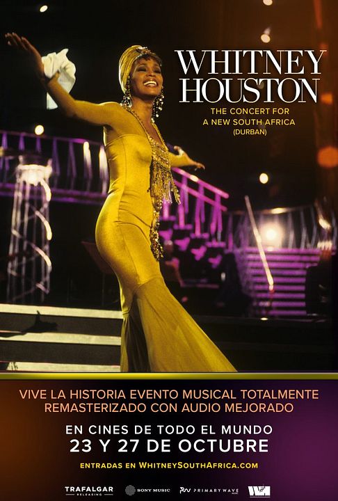 Whitney Houston – The Concert for a New South Africa (Durban) : Póster