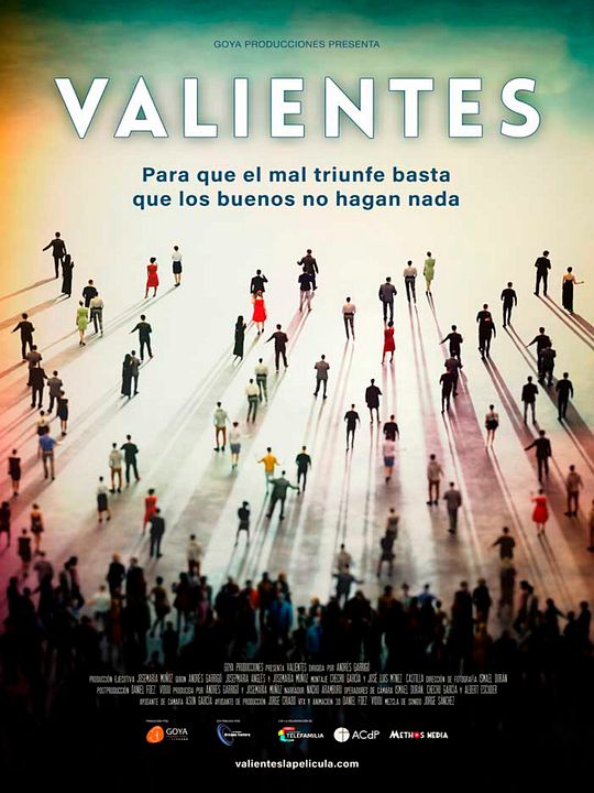 Valientes : Póster