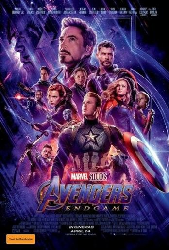 Avengers: Endgame : Póster
