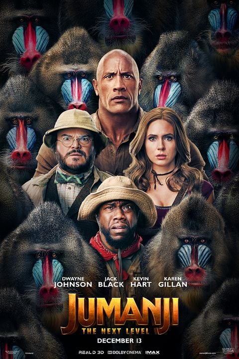 Jumanji: el siguiente nivel : Póster