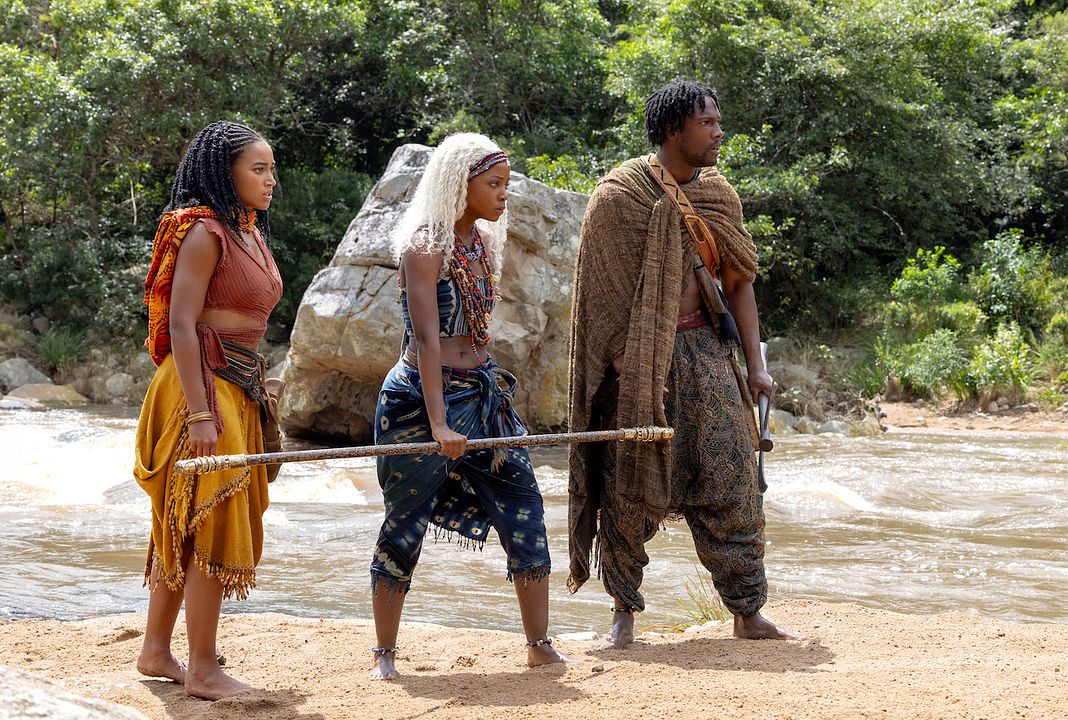 Hijos de sangre y hueso : Foto Amandla Stenberg, Tosin Cole, Thuso Mbedu