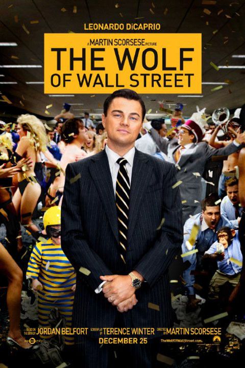El lobo de Wall Street : Póster