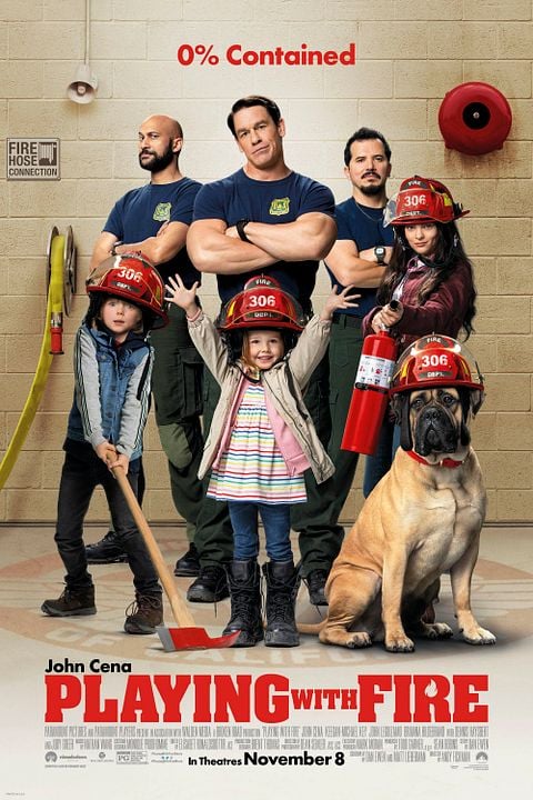 Jugando con fuego : Póster