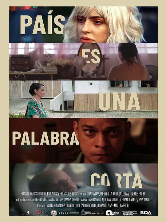 País es una palabra corta : Póster
