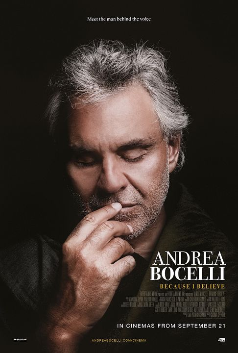 Andrea Bocelli: Because I Believe : Póster