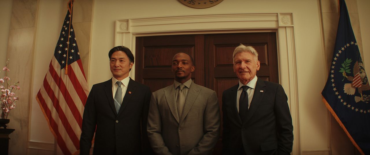 Capitán América: Un Nuevo Mundo  : Foto Anthony Mackie, Harrison Ford, Takehiro Hira