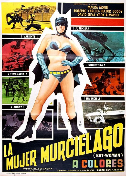 La mujer murciélago : Póster