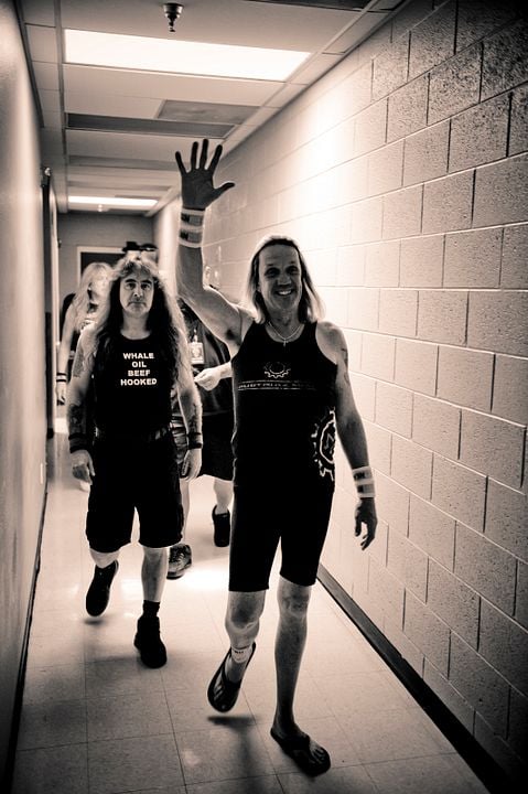 Iron Maiden: Burning Ambition : Foto Nicko McBrain, Steve Harris