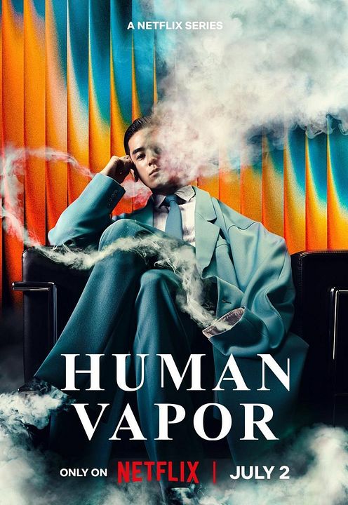 El hombre vapor : Póster
