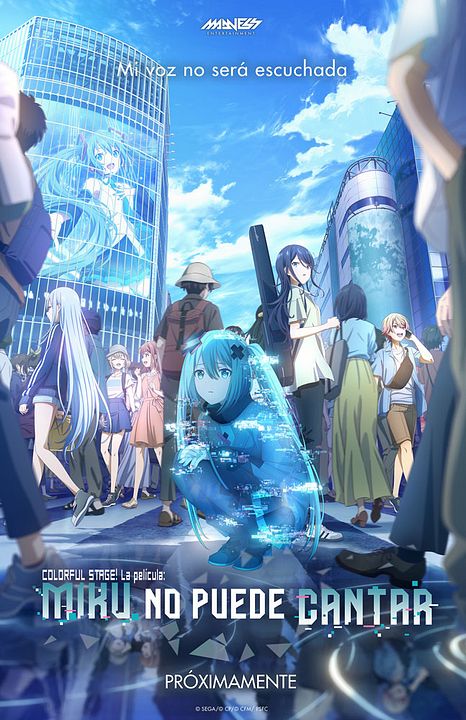 Colorful Stage! La Película: Miku no puede cantar : Póster
